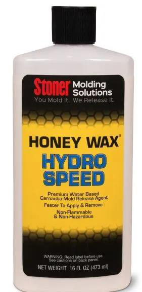 Stoner HoneyWax®Hydro Speed是一種高固含量的水性乳液，不含任何溶劑，旨在代替?zhèn)鹘y(tǒng)的高級涂蠟作為復合材料行業(yè)中的脫模劑。